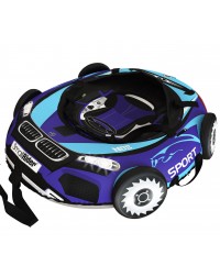 Тюбинг Small Rider Snow Tubes 4 ("Машинки XL" с колесами) (ВМ сине-голубой)
