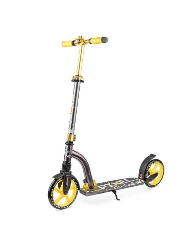 Самокат Trolo LUX Pixel yellow/graphit TLP16001