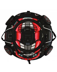 Тюбинг Small Rider Snow Tubes 4 ("Quadro с колесами") (красный)