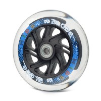 Колесо  BLADE Kids 125мм, светящееся синее для трюкового самоката