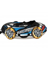 Тюбинг Small Rider Snow Tubes 4 ("Машинки XL" с колесами) (ВМ черно-голубой)