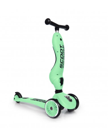 Детский трехколесный самокат с сиденьем Scoot&Ride HighwayKick 1 (Seat) (киви)