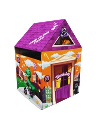 Домик-палатка с матрасиком влагостойкий с ковриком Small Rider House (гараж оранжевый)