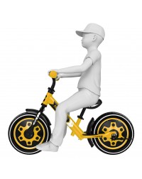 Детский алюминиевый беговел Small Rider Roadster 3 (Classic AIR) (желтый) Детский алюминиевый беговел Small Rider Roadster 3 (Classic AIR) (желтый)