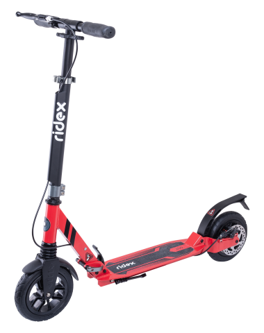 Самокат 2-колесный Route 200 мм, дисковый тормоз, красный