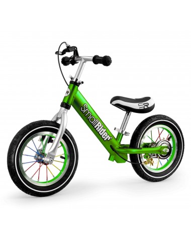 Легкий алюминиевый детский беговел Small Rider Foot Racer 3 AIR (зеленый)