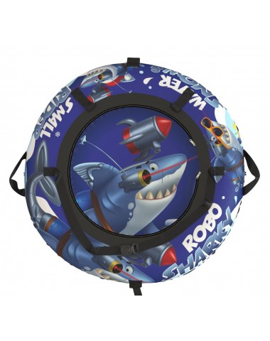 Тюбинг Small Rider Snow Tubes 4 ("Акула Робот 110 см")  (синий)