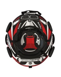 Тюбинг Small Rider Snow Tubes 4 ("Машинки XL" с колесами) (ВМ черно-красный)