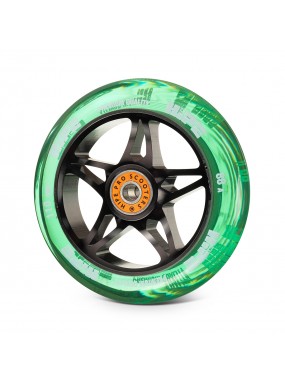 Колесо HIPE Star 110mm black/transparent green Колесо HIPE Star 110mm black/transparent green