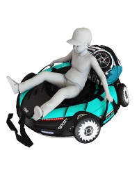 20' Тюбинг Small Rider Snow Tubes 4 "Asteroid Cosmos 2XL" с колесами (аква)