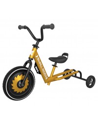 Беговел с лыжами, обычными и тренировочными колесами Small Rider Roadster - X Ultimate (бронза)