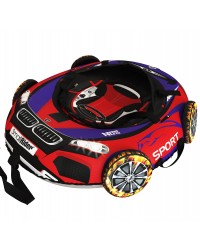 Тюбинг Small Rider Snow Tubes 4 ("Машинки XL" с колесами) (ВМ красно-синий)