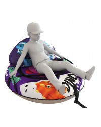 Мешок-рюкзак-подушка, спинка для тюбингов ST4, Small Rider Bags Динозаврики (зеленый) Мешок-рюкзак-подушка, спинка для тюбингов ST4, Small Rider Bags Динозаврики (зеленый)