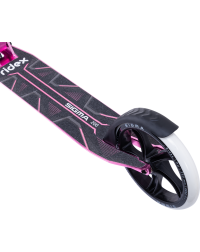 Самокат 2-колесный Sigma 200 мм, ручной тормоз, белый/розовый