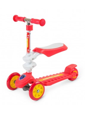 Трехколесный самокат с сиденьем Small Rider Galaxy Seat (CZ) (красный) Трехколесный самокат с сиденьем Small Rider Galaxy Seat (CZ) (красный)