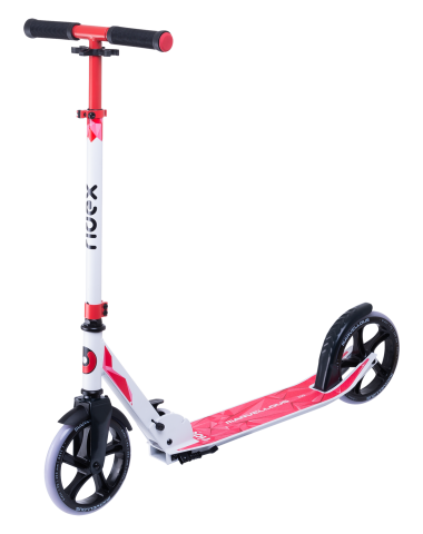 Самокат 2-колесный Marvellous 200 мм, белый/красный Самокат 2-колесный Marvellous 200 мм, белый/красный