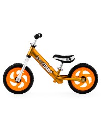 Легкий алюминиевый детский беговел Small Rider Foot Racer 3 EVA (золотой)