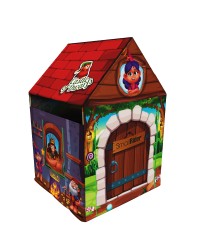 Домик-палатка с матрасиком влагостойкий с ковриком Small Rider House (замок гномиков зеленый)