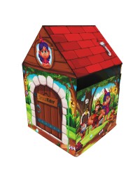 Домик-палатка с матрасиком влагостойкий с ковриком Small Rider House (замок гномиков зеленый)