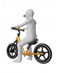 Детский модульный беговел с ревом мотора Small Rider Roadster X Plus (бронза)