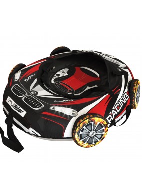 Тюбинг Small Rider Snow Tubes 4 ("Машинки XL" с колесами) (ВМ черно-красный)