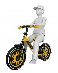 Детский алюминиевый беговел Small Rider Roadster 3 (Classic AIR) (желтый) Детский алюминиевый беговел Small Rider Roadster 3 (Classic AIR) (желтый)