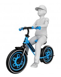 Детский алюминиевый беговел Small Rider Roadster 3 (Classic AIR)  (синий)