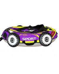 Тюбинг Small Rider Snow Tubes 4 ("Машинки XL" с колесами) (BM желто фиолетовый)