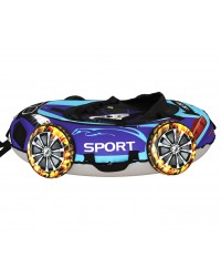 Тюбинг Small Rider Snow Tubes 4 ("Машинки XL" с колесами) (ВМ сине-голубой)