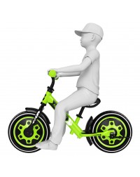 Детский алюминиевый беговел Small Rider Roadster 3 (Classic AIR)  (зеленый)