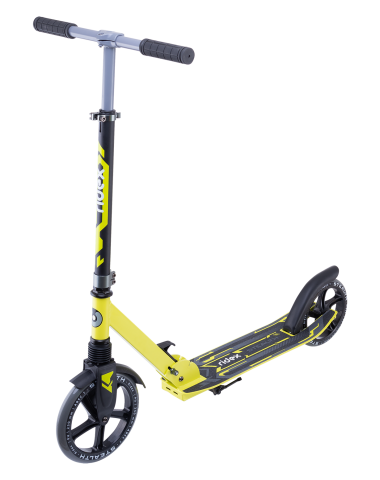 Самокат 2-колесный Stealth 230/200 мм, зеленый