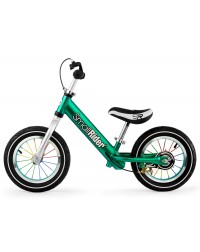 Легкий алюминиевый детский беговел Small Rider Foot Racer 3 AIR (аква)