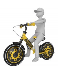 Беговел с 2 тормозами Small Rider Roadster Sport 4 AIR (желтый) Беговел с 2 тормозами Small Rider Roadster Sport 4 AIR (желтый)