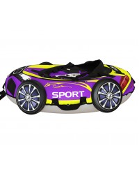 Тюбинг Small Rider Snow Tubes 4 ("Машинки XL" с колесами) (BM желто фиолетовый)