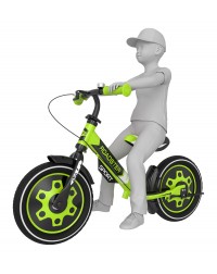 Беговел с 2 тормозами Small Rider Roadster Sport 4 AIR (зеленый)