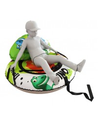 Мешок-рюкзак-подушка, спинка для тюбингов ST4, Small Rider Bags Динозаврики (зеленый) Мешок-рюкзак-подушка, спинка для тюбингов ST4, Small Rider Bags Динозаврики (зеленый)