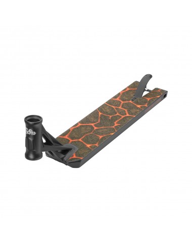 Дека FOX BOOM 5.25*520mm, black(lava) для трюкового самоката