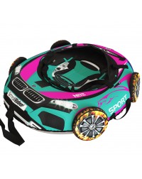 Тюбинг Small Rider Snow Tubes 4 ("Машинки XL" с колесами) (BM изумрудно-розовый) Тюбинг Small Rider Snow Tubes 4 ("Машинки XL" с колесами) (BM изумрудно-розовый)