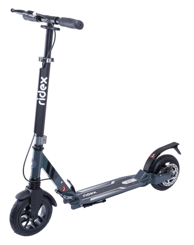 Самокат 2-колесный Route 200 мм, дисковый тормоз, черный