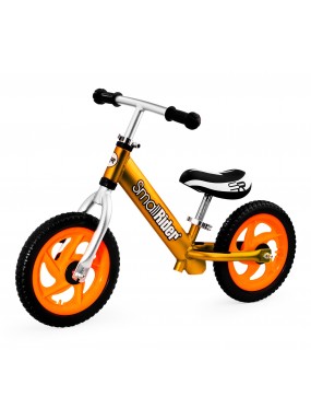 Легкий алюминиевый детский беговел Small Rider Foot Racer 3 EVA (золотой)