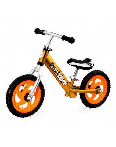 Легкий алюминиевый детский беговел Small Rider Foot Racer 3 EVA (золотой)