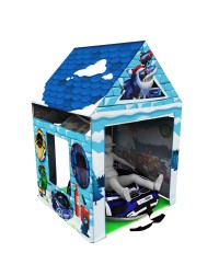 Домик-палатка с матрасиком влагостойкий с ковриком Small Rider House (гараж зимний)