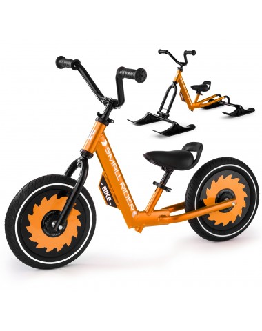 Беговел-снегокат с лыжами и колесами Small Rider Roadster - X Combo (бронза)