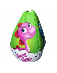 Мешок-рюкзак-подушка, спинка для тюбингов ST4, Small Rider Bags Динозаврики (зеленый) Мешок-рюкзак-подушка, спинка для тюбингов ST4, Small Rider Bags Динозаврики (зеленый)