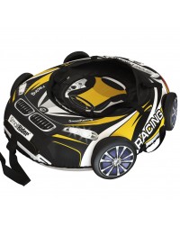 Тюбинг Small Rider Snow Tubes 4 ("Машинки XL" с колесами) (ВМ черно-желтый)