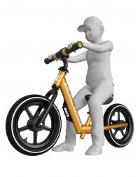 Детский модульный беговел с ревом мотора Small Rider Roadster X Plus (бронза)