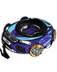 Тюбинг Small Rider Snow Tubes 4 ("Машинки XL" с колесами) (ВМ сине-голубой)