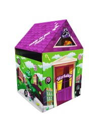 Домик-палатка с матрасиком влагостойкий с ковриком Small Rider House (гараж зеленый)