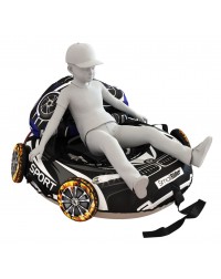 Тюбинг Small Rider Snow Tubes 4 ("Машинки XL" с колесами) (BM серый)