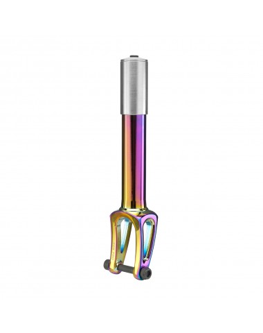 Вилка Fox YX HIC/SCS 110 mm rainbow для трюкового самоката